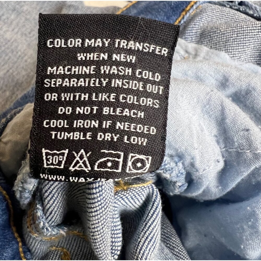 Wax Collection Loose Straight Jeans - Picture 10 of 12